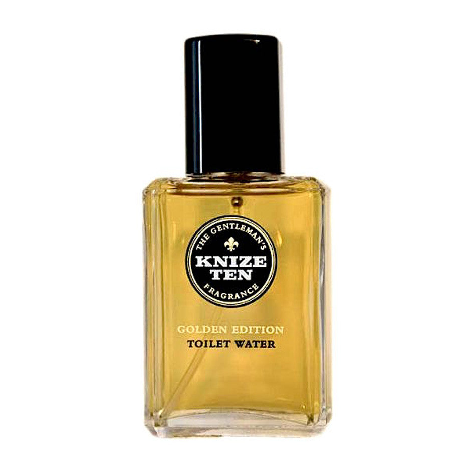 Knize Ten Golden Edition leathery masculine amber classic vintage